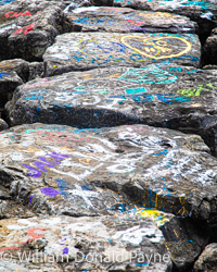 At the Hardy Gallery in Ephraim, WI, even the rocks speak out.